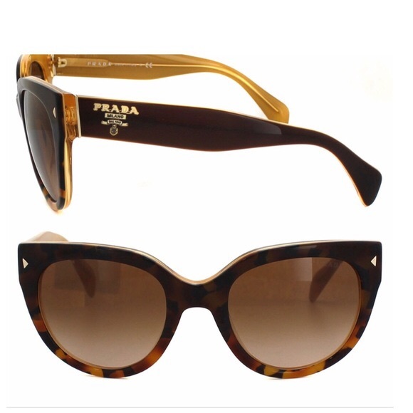 Prada Accessories - Prada Tortoiseshell SPR170 Sunglasses